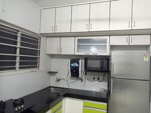 Kitchen in 2 BHK Apartment at Woodland Apartments, Kothrud – for Rent