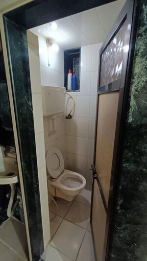 Bathroom in 1 BHK Apartment at Anand Nagar Dahisar – for Rent