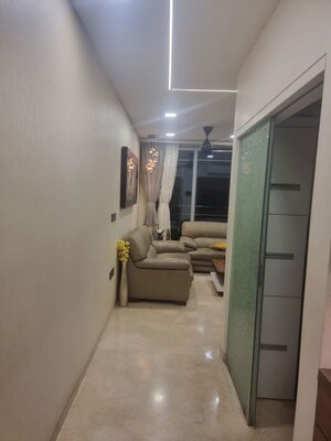 Bathroom in 3 BHK Apartment at Oberoi Realty Exquisite, Goregaon East – for Rent