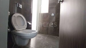 Bathroom in 2 BHK Apartment at Aurum Q Islands, Ghansoli – for Rent