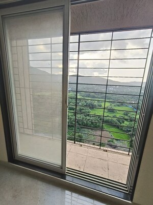 Balcony in 2 BHK Apartment at Mahavir Kalpavruksha, Ghodbunder Road – for Rent