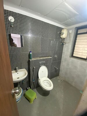 Bathroom in 2 BHK Apartment at Lodha Downtown, Dombivli East – for Rent