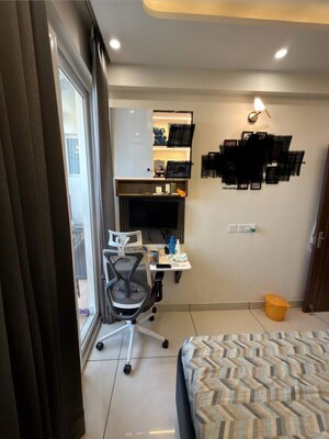 Living Room in 3.5 BHK Apartment at Noble Aurellia, Sector 88 – for Rent