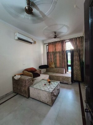 Living Room in 4 BHK Apartment at Ambience Island Lagoon, Sector 24 – for Sale