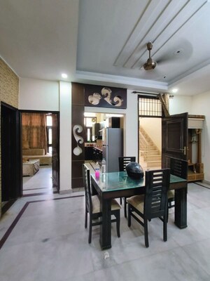 Living Room in 4 BHK Apartment at Ambience Island Lagoon, Sector 24 – for Sale