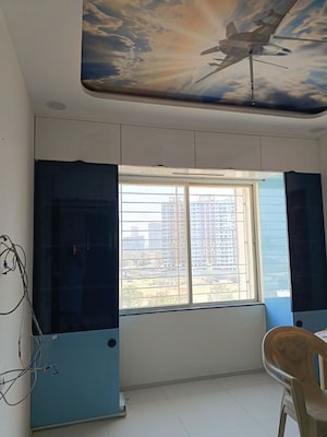 Kitchen in 3 BHK Apartment at Kunal Iconia, Mamurdi – for Rent