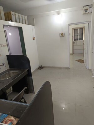 Staircase in 2 BHK Apartment at Kasturba Housing Society, Vishrantwadi – for Rent