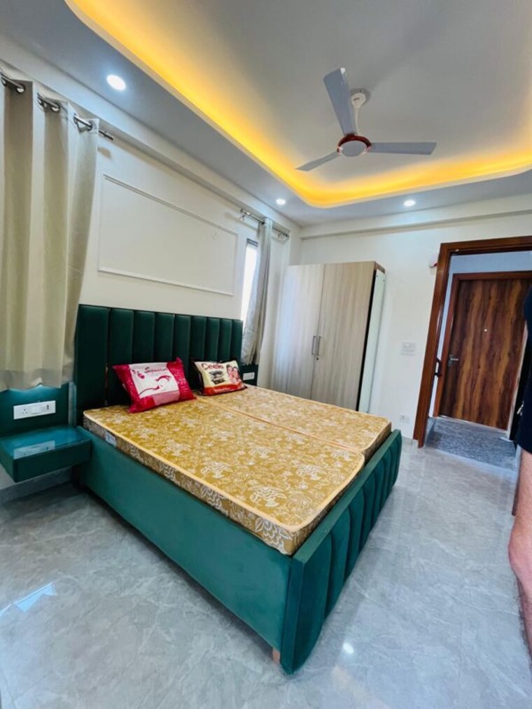 Bedroom, sector 40 Studio 665 Sq.Ft. Builder Floor In Sector 40 Gurgaon 10659629