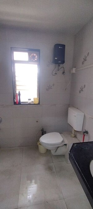 Bathroom in 5 BHK Apartment at Piplod – for Rent