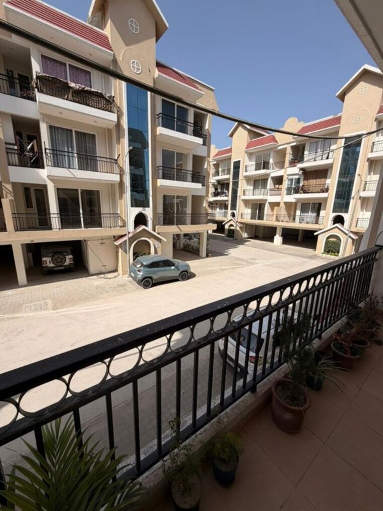 Balcony, sbp-city-of-dreams-zirakpur 2 Bedroom 1172 Sq.Ft. Apartment In High Ground Zirakpur 10659685