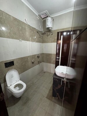 Bathroom in 4 BHK Builder Floor at Aerocity – for Rent