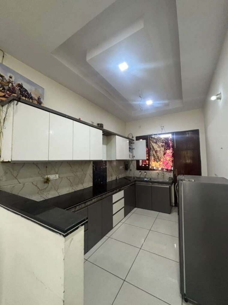 Kitchen, aerocity 3 Bedroom 1580 Sq.Ft. Builder Floor In Aerocity Mohali 10659709