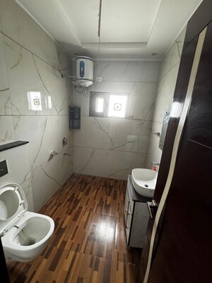 Bathroom in 3 BHK Builder Floor at Aerocity – for Rent