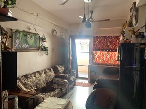Living Room in 2 BHK Apartment at Modi Gulmohar Gardens Phase 1, Mallapur – for Sale