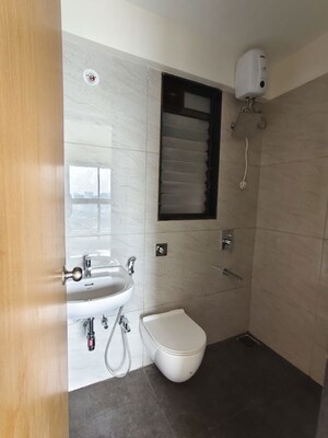 Bathroom in 2.5 BHK Apartment at Chandak 34 Park Estate, Goregaon West – for Sale