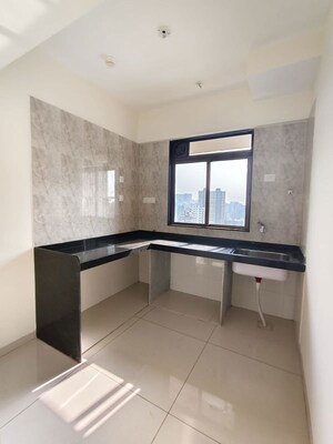 Kitchen in 2.5 BHK Apartment at Chandak 34 Park Estate, Goregaon West – for Sale