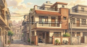  Builder Floor – Exterior View View at Turab Nagar - for Sale