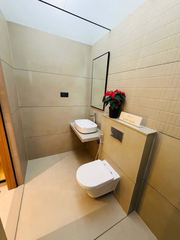 Bathroom, rahatani 2 Bedroom 1105 Sq.Ft. Apartment In Rahatani Pune 10659749