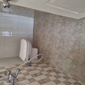 Bathroom in 1 BHK Apartment at Krishna Tower Ghansoli, Ghansoli – for Rent