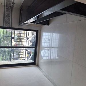 Kitchen in 1 BHK Apartment at Krishna Tower Ghansoli, Ghansoli – for Rent