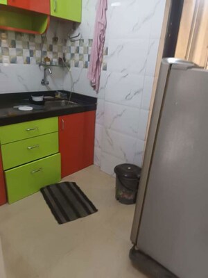 Kitchen in 1 BHK Apartment at Shree Krishna Villa Ghansoli, Ghansoli – for Rent