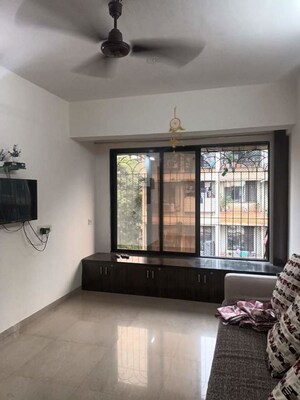 Living Room in 1 BHK Apartment at Shree Krishna Villa Ghansoli, Ghansoli – for Rent
