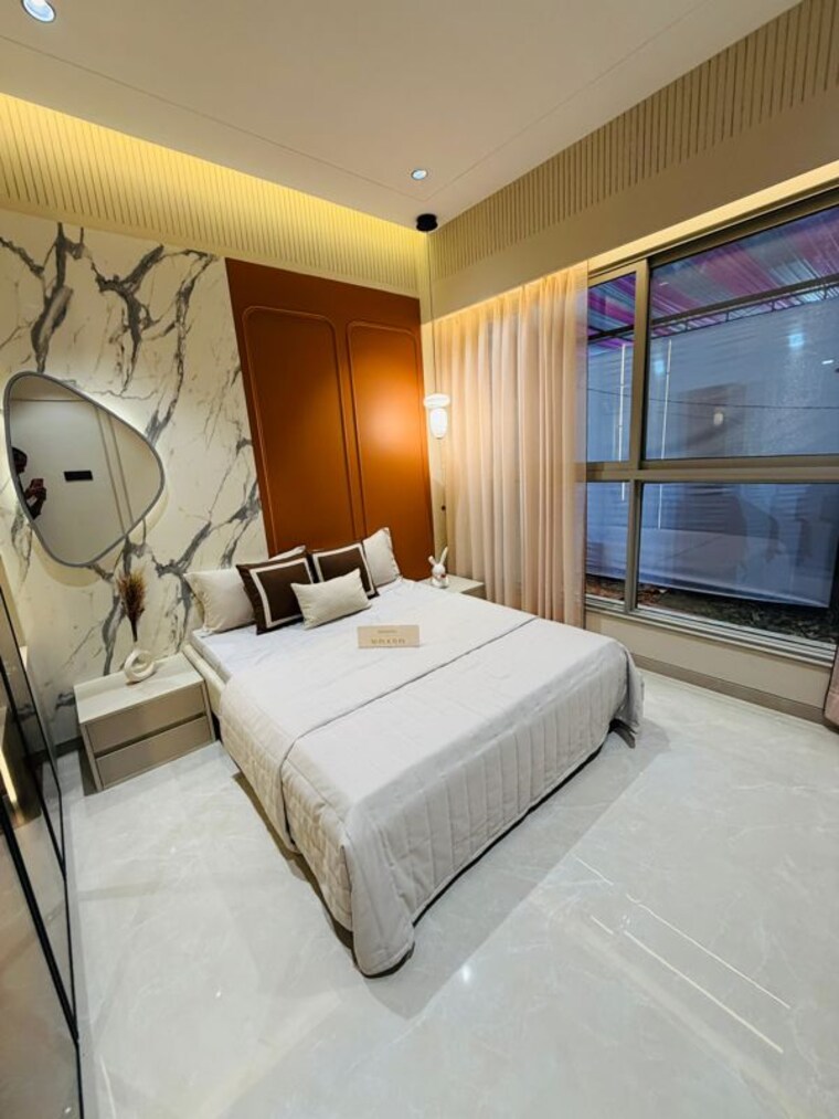 Bedroom, rahatani 3 Bedroom 1530 Sq.Ft. Apartment In Rahatani Pune 10659791