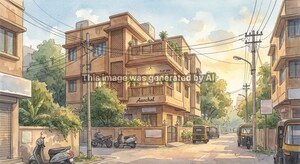  Apartment – Exterior View View at Koregaon - for Sale