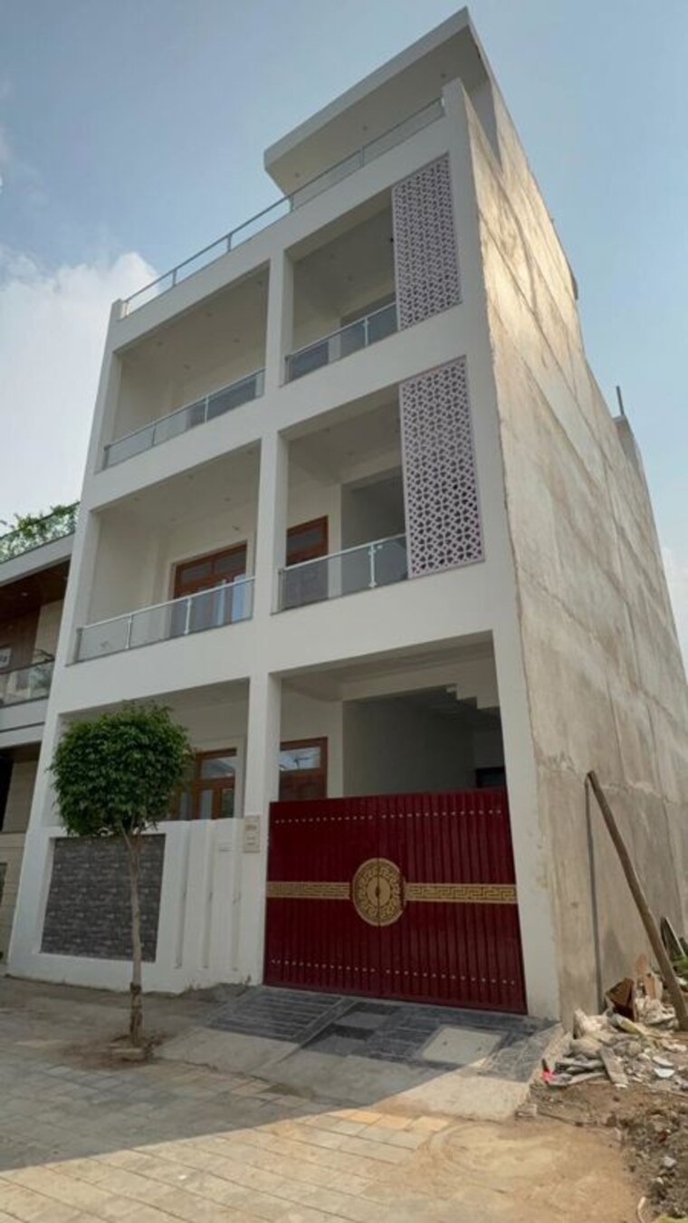 Exterior View, stellar-okas-golf-view 2 Bedroom 1000 Sq.Ft. Independent House In Sushant Golf City Lucknow 10659879