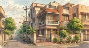  Independent House – Exterior View View at Lajpur - for Sale