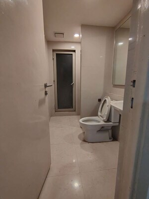Bathroom in 3 BHK Apartment at Hiranandani Estate Carlton, Ghodbunder Road – for Rent
