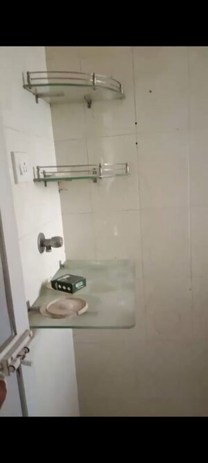 Bathroom in 1 BHK Apartment at Tilak Nagar – for Rent