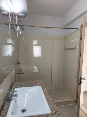 Bathroom in 4 BHK Apartment at DLF New Town Heights I, Sector 90 – for Rent