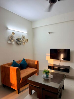 Living Room in 3 BHK Apartment at GLS Avenue 51, Sector 92 – for Rent