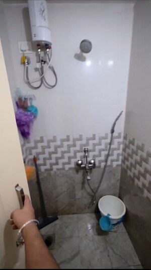 Bathroom in 1 BHK Apartment at Mhada 24 LIG Apartments, Goregaon West – for Rent