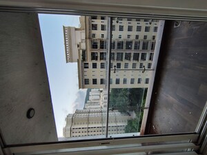 Balcony in 2 BHK Apartment at Courtyard by Narang Realty and The Wadhwa Group, Pokhran Road No Two – for Rent