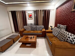 Living Room in 3 BHK Apartment at Ram Villa Pimple Saudagar, Pimple Saudagar – for Rent
