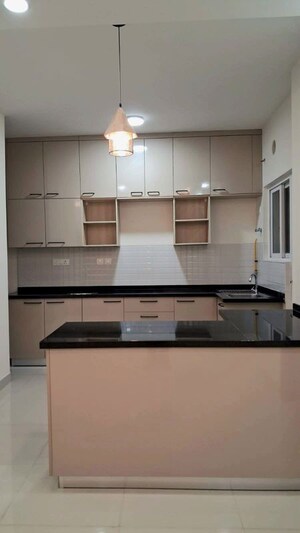 Kitchen in 4 BHK Apartment at Adarsh Greens, Kogilu – for Rent