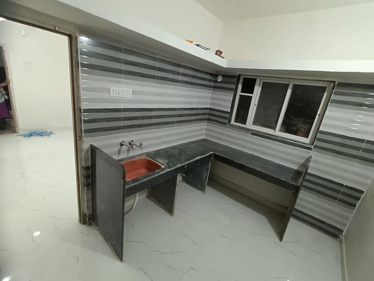 Kitchen, bu-bhandari-rakshak-nagar 1 RK 700 Sq.Ft. Apartment In Kharadi Pune 10660016