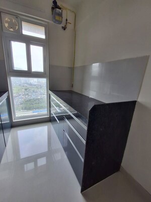 Kitchen in 1 BHK Apartment at Ashar Arize, Kalwa – for Rent