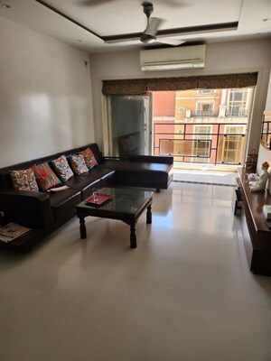 Living Room in 1 BHK Apartment at Lodha New Cuffe Parade, Wadala – for Rent