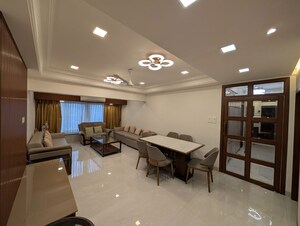Living Room in 3 BHK Apartment at Maker Tower, Cuffe Parade – for Sale
