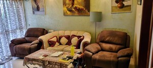 Living Room in 3 BHK Apartment at Satyam Kamdhenu, Pashan – for Sale