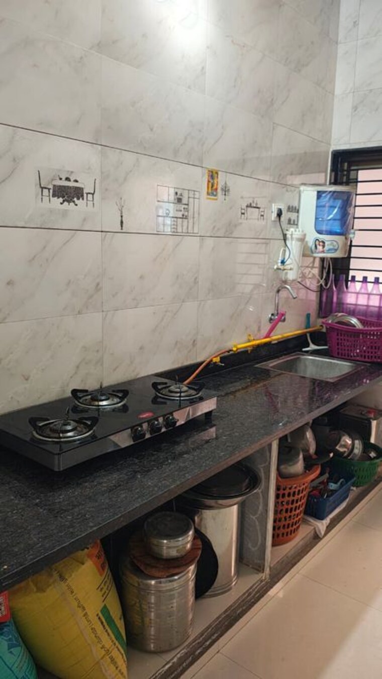 Kitchen, aakar-divine 3 Bedroom 910 Sq.Ft. Independent House In Sanand Ahmedabad 10660117