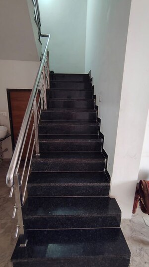 Staircase in 3 BHK Independent House at Aakar Divine, Sanand – for Sale