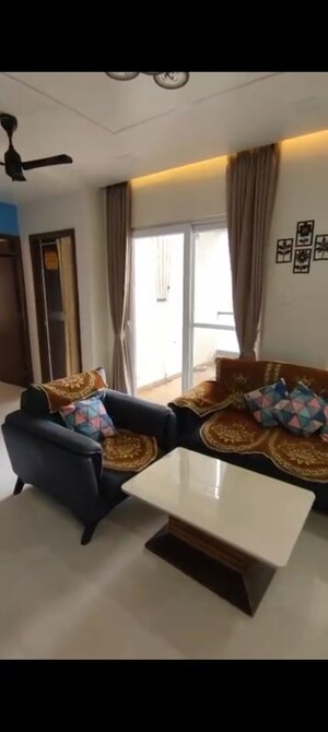 Living Room in 3 BHK Apartment at Majestique Towers, Kharadi – for Rent