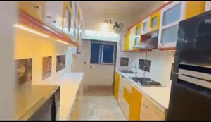 Kitchen in 3 BHK Apartment at Arshie Complex, Versova – for Rent