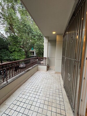 Balcony in 3 BHK Builder Floor at Shivalik Colony – for Rent