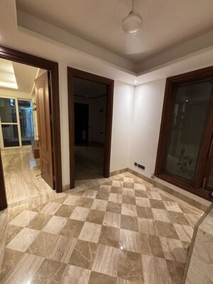 Living Room in 3 BHK Builder Floor at Shivalik Colony – for Rent