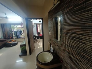 Bathroom in 2 BHK Apartment at Kabra Jai Mitra Apartments, Goregaon West – for Rent